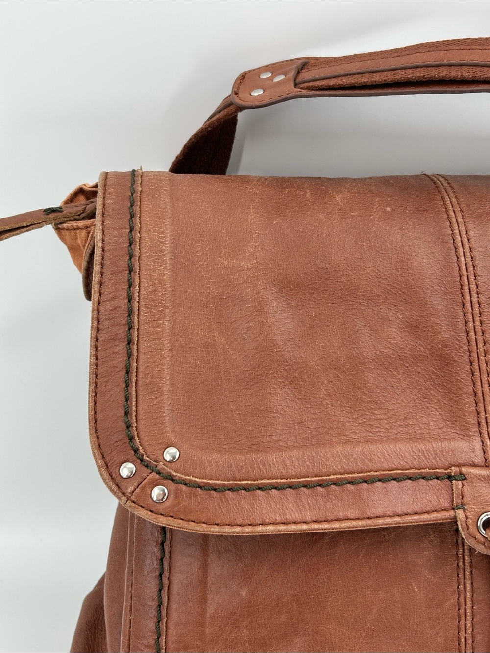 The Sak Convertible Leather Backpack Shoulder Bag - Picture 9 of 16